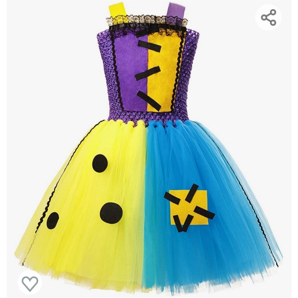 Nightmare before Christmas "Sally" inspired Tutu Dress